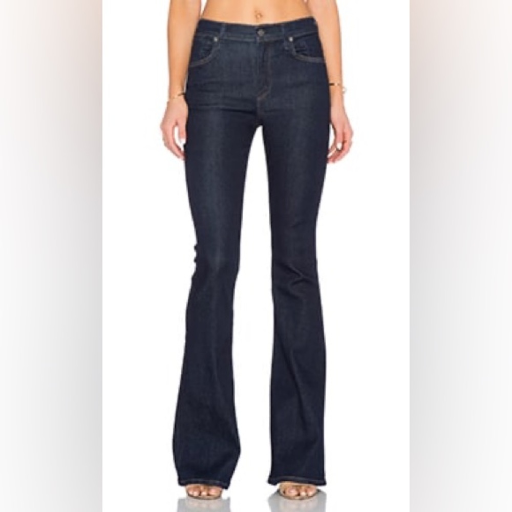 Citizens of Humanity modern flare indigo jeans